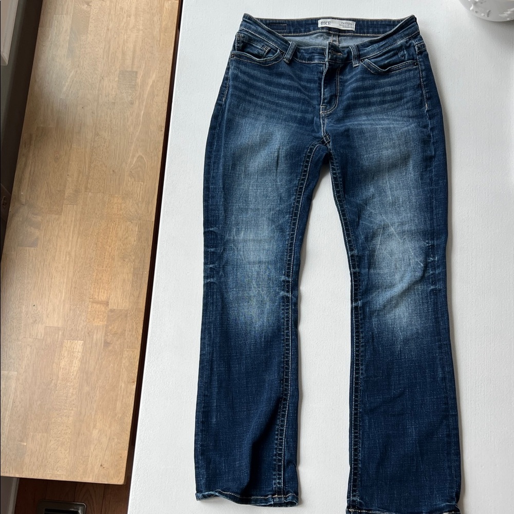 BKE Dark Blue Women's Boot Cut Jeans